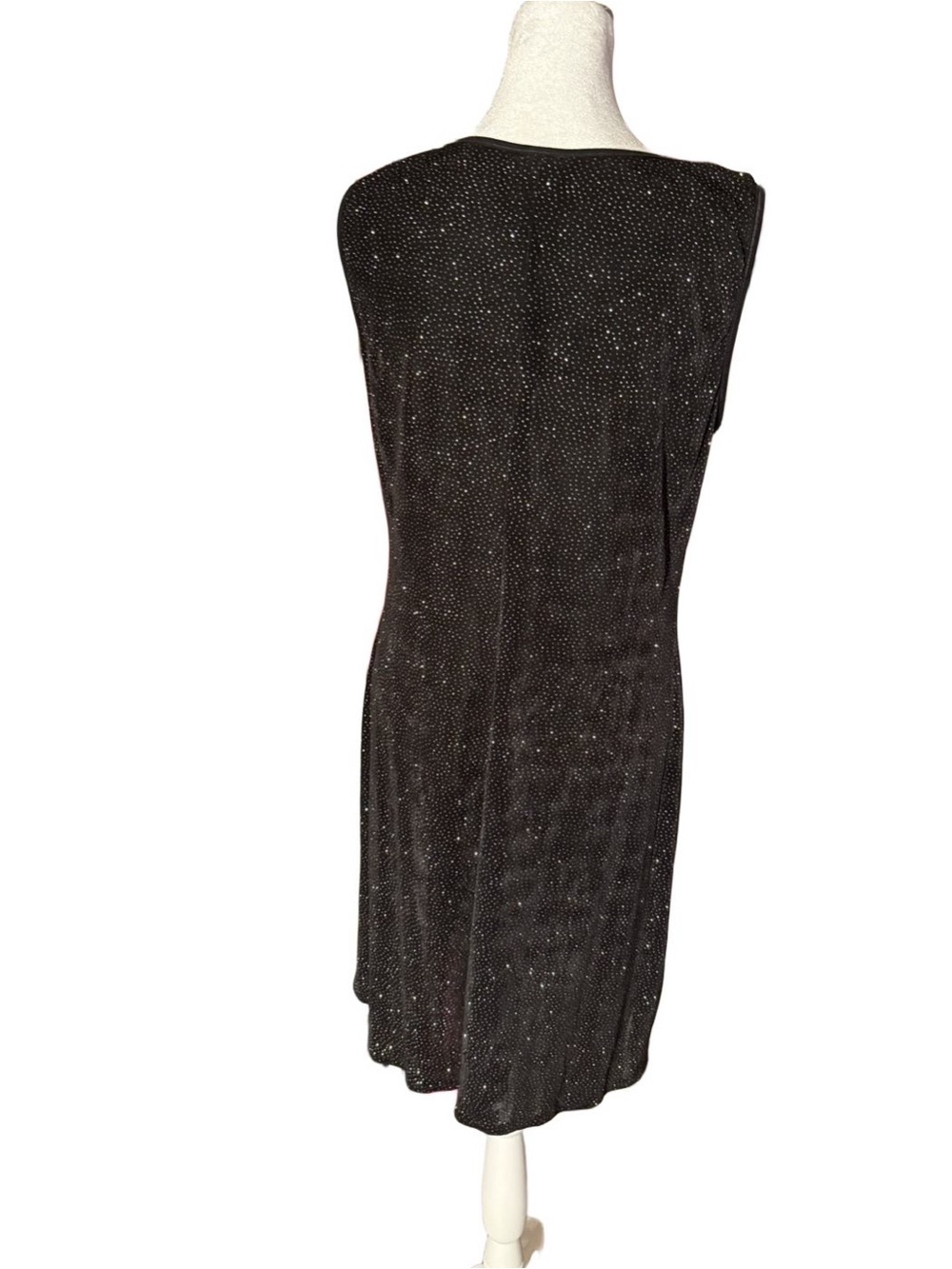 Rabbit Rabbit Rabbit Black Sparkle Sleeveless Mini Dress - Picture 2 of 5